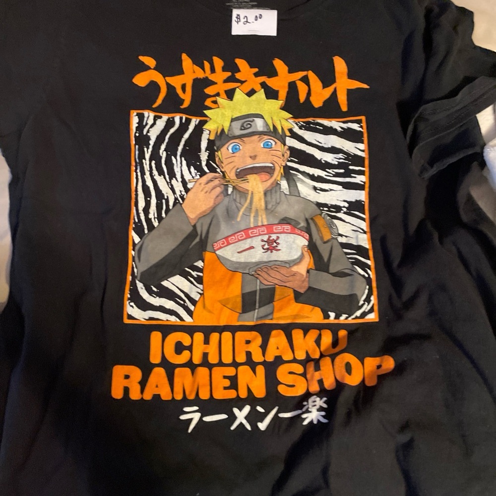 Ichiraku Ramen Shop Black T-Shirt